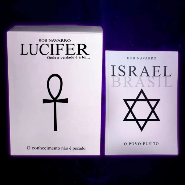 Coleção Livro Lucifer - Onde a Verdade é a lei + Livro Israel Brasil